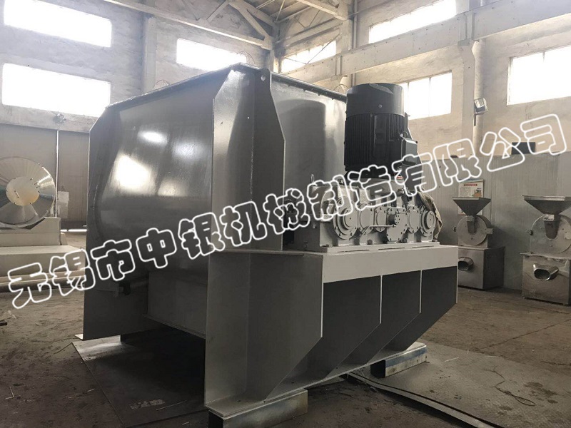 無錫中銀5000L碳鋼無重力混合機(jī)成功發(fā)往安徽信遠(yuǎn)